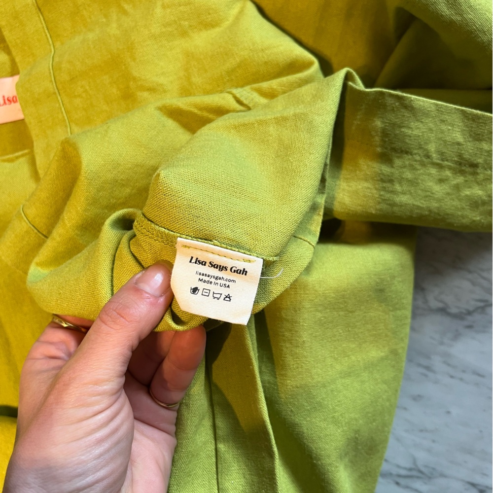 Lisa Says Gah Maddie Linen Dress - Picture 6 of 8